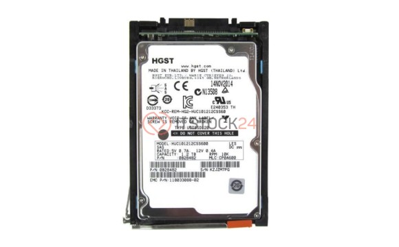 Жесткий диск EMC 005050084 1,2Tb 10000 SAS 2,5' HDD