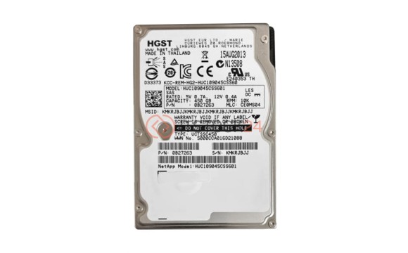 Жесткий диск Network Appliance 0B27263 450Gb 10000 SAS 2,5" HDD