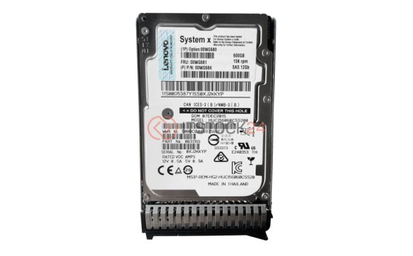Жесткий диск Lenovo 00WG684 600Gb 15000 SAS 2,5' HDD
