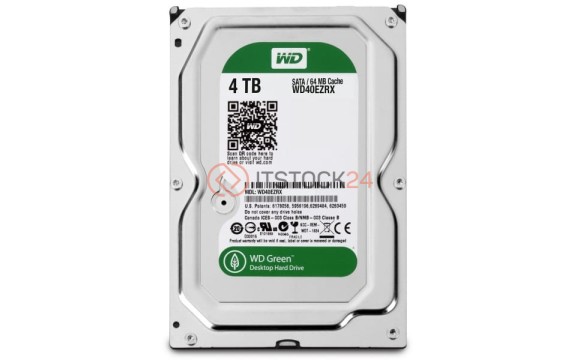 Жесткий диск Western Digital WD40EZRX 4Tb IntelliPower SATAIII 3.5' HDD