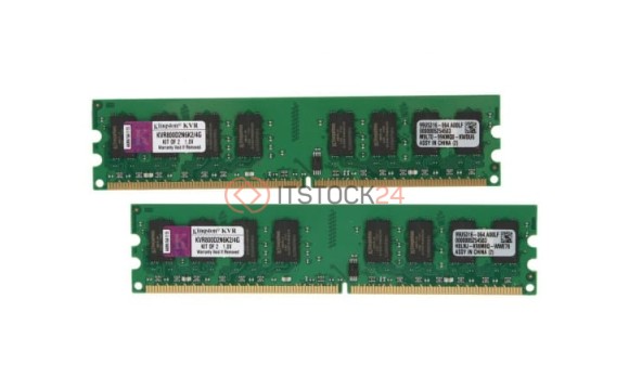 Оперативная память Kingston KVR800D2N6K2/4G DDRII 4Gb