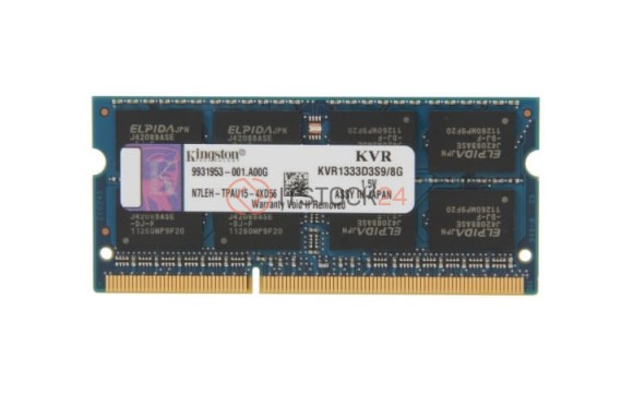 Оперативная память Kingston KVR1333D3S9/8G DDRIII 8Gb