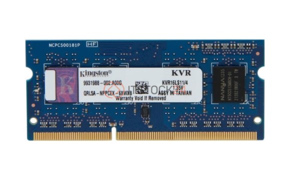 Оперативная память Kingston KVR16LS11/4 DDRIII 4Gb