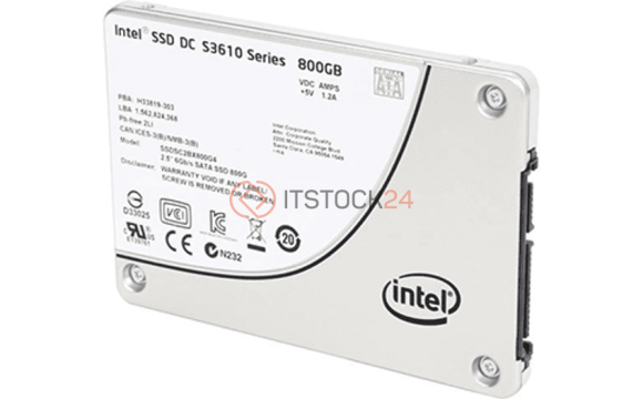 SSDSC2BX800G401 Накопитель Intel 800 Гб 2.5"