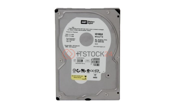 Жесткий диск Western Digital WD1600JB 160Gb 7200 IDE 3.5' HDD