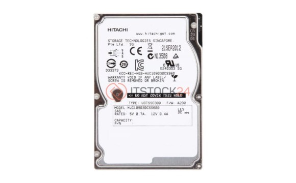 Жесткий диск Hitachi 0B26011 300Gb  SAS 2,5" HDD