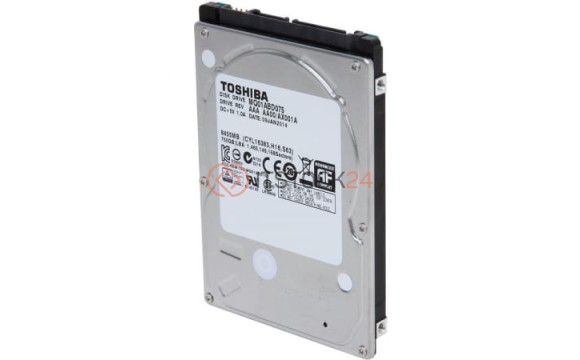 Жесткий диск Toshiba MQ01ABD075 750Gb 5400 SATAII 2,5" HDD