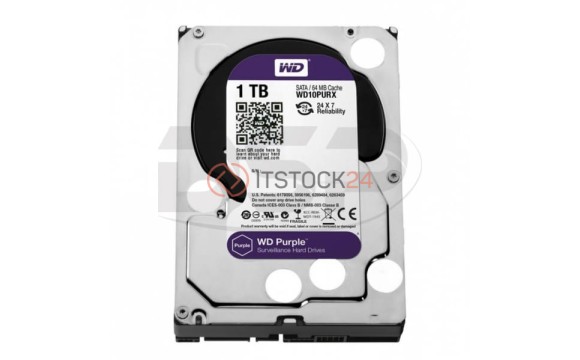 Жесткий диск Western Digital WD10PURX 1Tb IntelliPower SATAIII 3.5' HDD