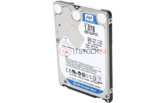 Жесткий диск Western Digital WD10JPVX 1Tb 5400 SATAIII 2,5" HDD