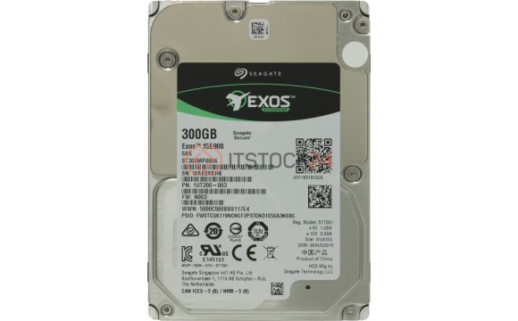 Жесткий диск Seagate 1UT200-002 300Gb 15000 SAS 2,5' HDD
