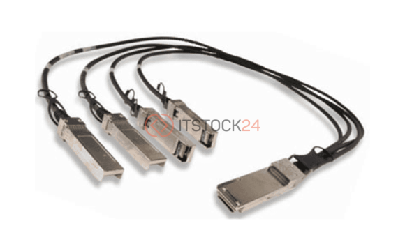 QSFP-40G-4xSFP+DAC-5 Модуль 40G QSFP-40G->4xSFP+ DAC, дальность до 5м