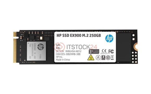 2YY43AA Жесткий диск HP 250GB M.2 PCIe 3.0 x4 NVMe EX900 SSD