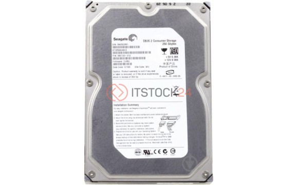 Жесткий диск Seagate ST3250824SCE 250Gb 7200 SATAII 3.5" HDD
