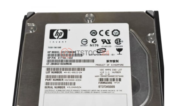 Жесткий диск HP 9Z3066-035 72,8Gb  SAS 3,5' HDD