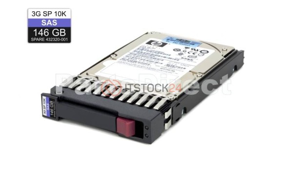 431958-S21 Жесткий диск HP 146-GB 3G 10K 2.5 SP SAS HDD