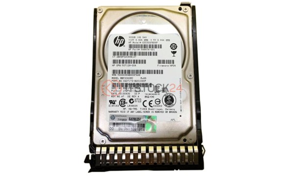 627117-B21 Жесткий диск HP 300-GB 6G 15K 2.5 DP SAS HDD