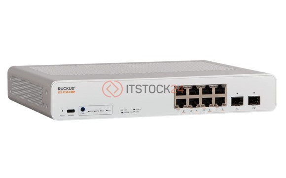 Коммутатор Ruckus ICX7150-C08PT-2X1G-RMT3