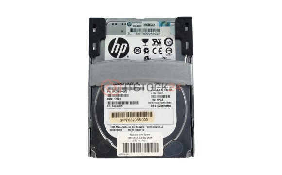 Жесткий диск HP 632080-S21 1Tb 7200 SATAIII 2,5' HDD