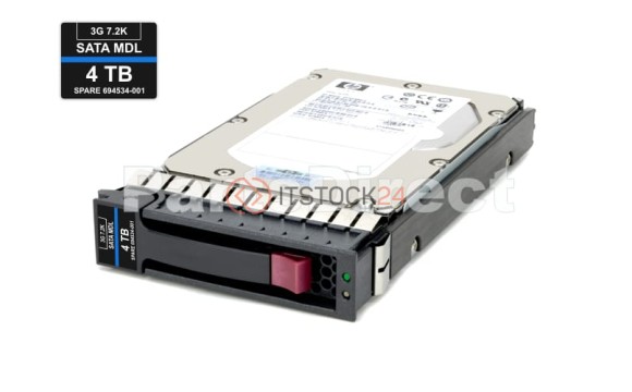 694534-001 Жесткий диск HP 4-TB 3G 7.2K 3.5 SATA HDD