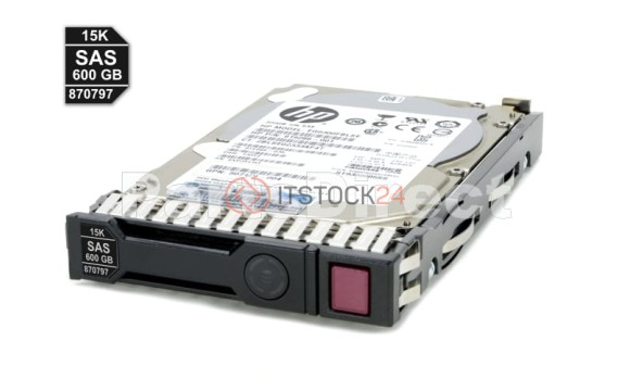 870763-B21 Жесткий диск HP G8-G10 600-GB 12G 15K 2.5 SAS SC