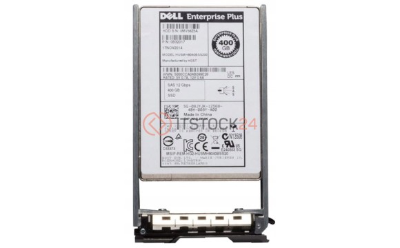 8JYJK Жесткий диск Dell 400GB SSD 2.5 SAS 12G