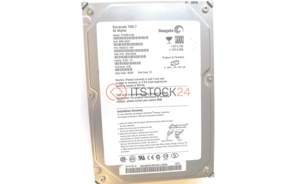 Жесткий диск Seagate ST380011AS 80Gb 7200 SATA 3.5" HDD