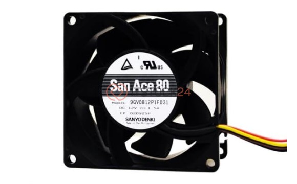 Вентилятор Advantech 9GV0812P1F031 12v 80x80x38mm
