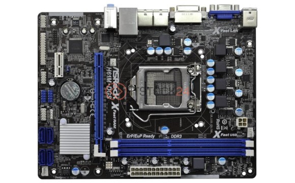 Материнская плата ASRock H61M-DGS Socket 1155