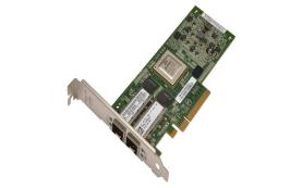 Адаптер Qlogic Dual-port 10GbE PCIe CNA SFP+SR modules to 300m [QLE8142-SR-CK]