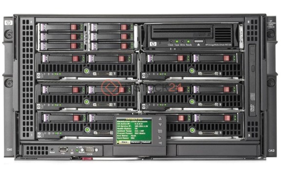 Блейд-сервер HP c3000 2xBL460c 2950v3 Encl/S-B [839345-S01]