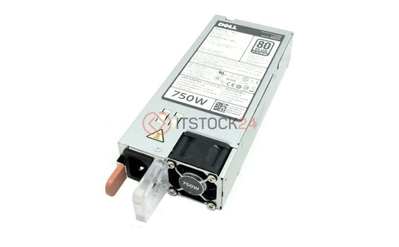 Блок питания Dell 750W Hot Swap PSU 80+ for T320 T420 T620 R520 R620 R720 R720XD R820 [9PXCV]