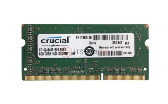 Оперативная память Crucial CT102464BF160B.8DED DDRIII 8Gb