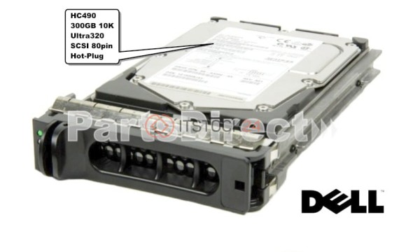 HC490 Жесткий диск Dell 300 Гб 10000 об/мин