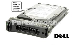 JU654 Жесткий диск Dell 300 Гб 15000 об/мин