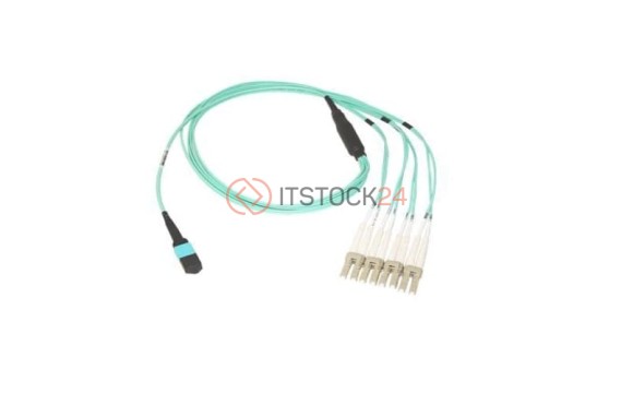 Dell Networking Cable, OM4 MTP to 4xLC Optical Breakout,7 Meter (Optics required) [470-ABPK]