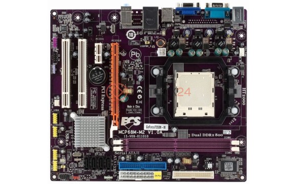 Материнская плата Elitegroup GeForce7050M-M Socket AM2+