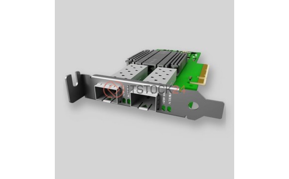 Контроллер Emulex 10Gb dual-port SFP+ PCIe 3.0 Ethernet Network Adapter (OCe14102-NM)