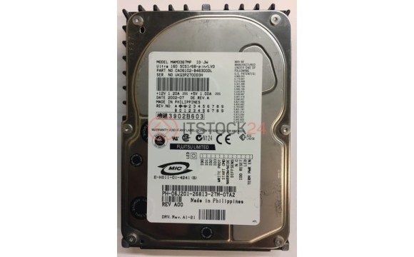 Жесткий диск Fujitsu MAM3367MP 36,7Gb 15000 U160SCSI 3.5" HDD