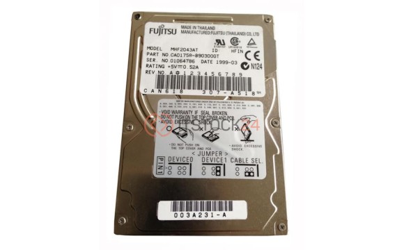 Жесткий диск Fujitsu MHF2043AT 4,32Gb 4200 IDE 2,5" HDD