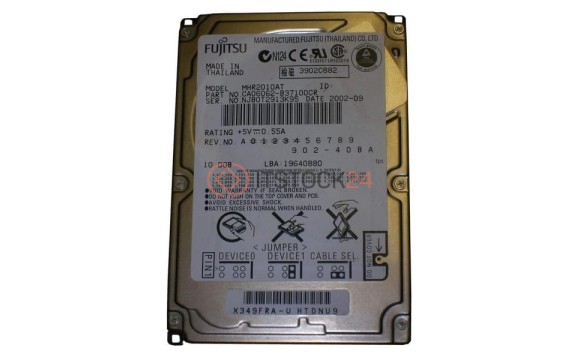 Жесткий диск Fujitsu MHR2010AT 10Gb 4200 IDE 2,5" HDD