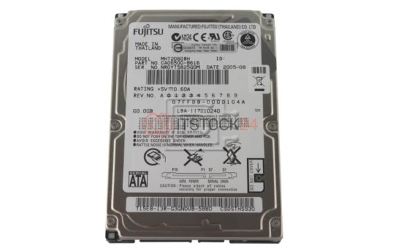 Жесткий диск Fujitsu MHT2060BH 60Gb 5400 SATA 2,5" HDD