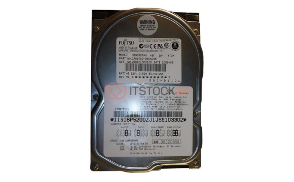 Жесткий диск Fujitsu MPG3307AH 30,7Gb 7200 IDE 3.5" HDD