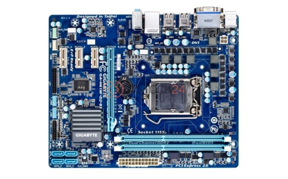 Материнская плата Gigabyte GA-H61M-D2-B3 Socket 1155
