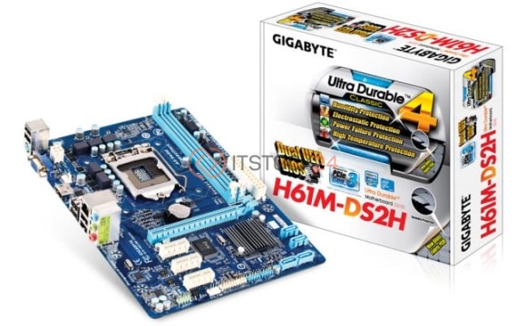Материнская плата Gigabyte GA-H61M-DS2H Socket 1155