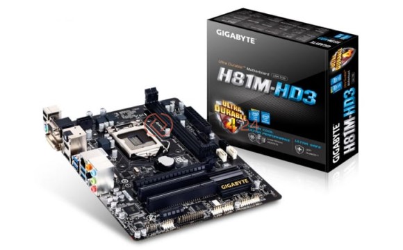 Материнская плата Gigabyte GA-H81M-HD3 Socket 1150