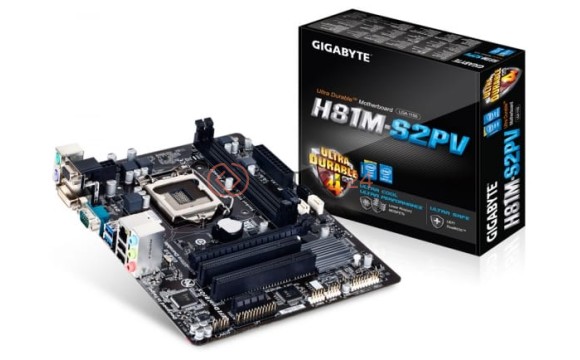 Материнская плата Gigabyte GA-H81M-S2PV Socket 1150
