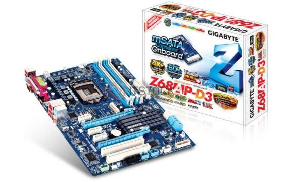 Материнская плата Gigabyte GA-Z68AP-D3 Socket 1155