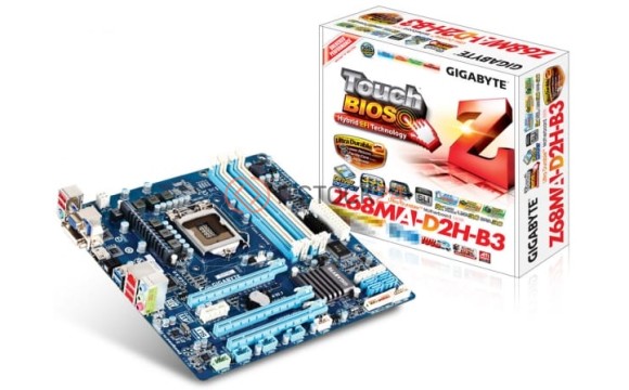 Материнская плата Gigabyte GA-Z68MA-D2H-B3 Socket 1155