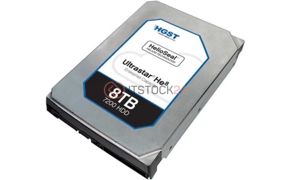 Жесткий диск HGST 0F23670 8Tb 7200 SATAIII 3,5" HDD