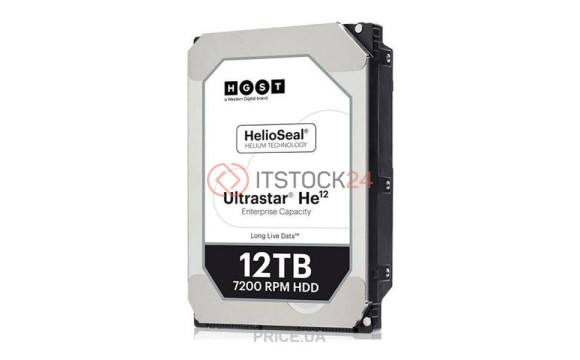 Жесткий диск HGST 0F29532 12Tb 7200 SAS 3,5" HDD